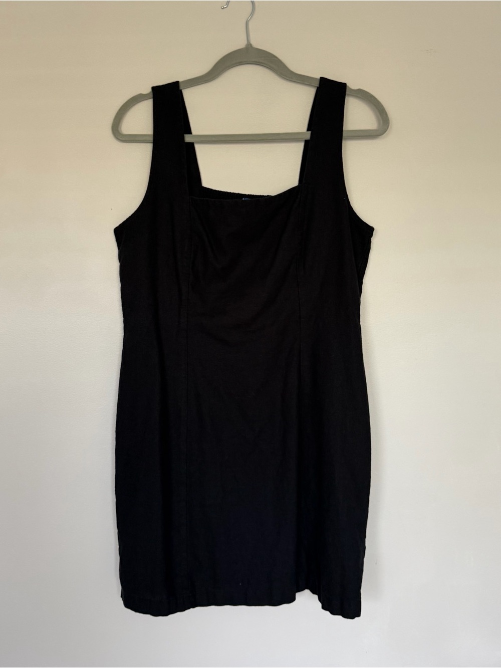 Old Navy Black Square-Neck Mini Dress - Picture 2 of 4